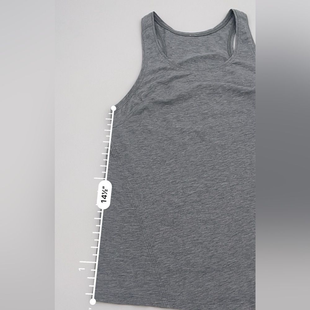 Lululemon Grey Razorback - Picture 7 of 7